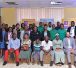 A group photo of officials from Housing Finance Bank and Easy Housing