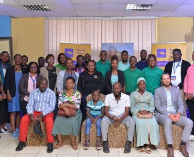 A group photo of officials from Housing Finance Bank and Easy Housing