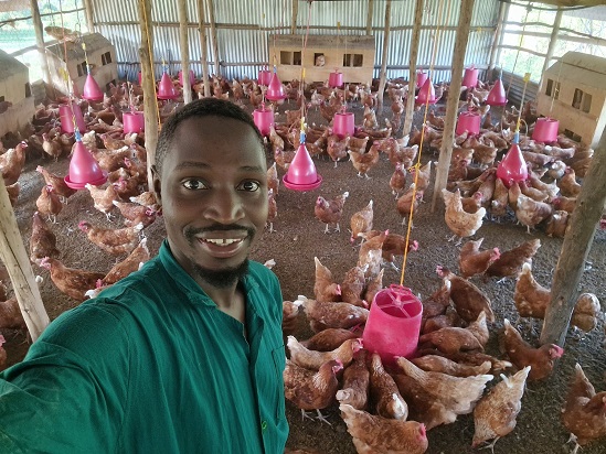 How a 30-Year-Old Ugandan Doctor Traded His White Coat for a Poultry Empire