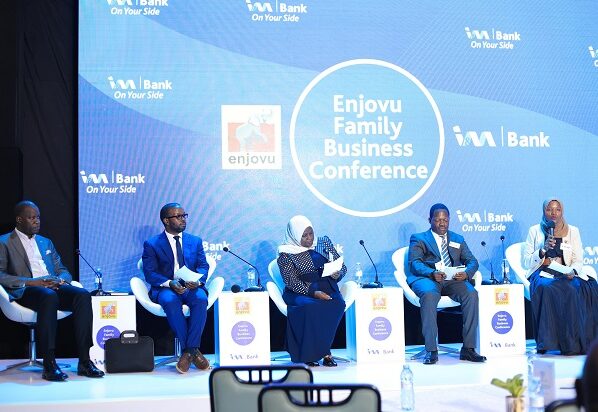 Panelists engaged in a fireside chat during the Enjovu Family Business Estate Planning Workshop.