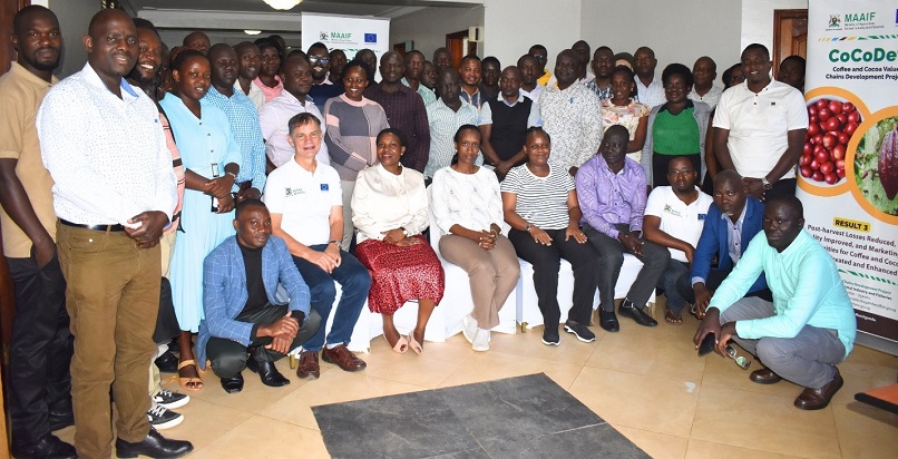 CoCoDev Trains Extension Workers in Eastern Uganda to Boost Certified Coffee and Cocoa Exports