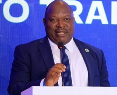 Richard Byarugaba, the Executive Director for Finance at BoU