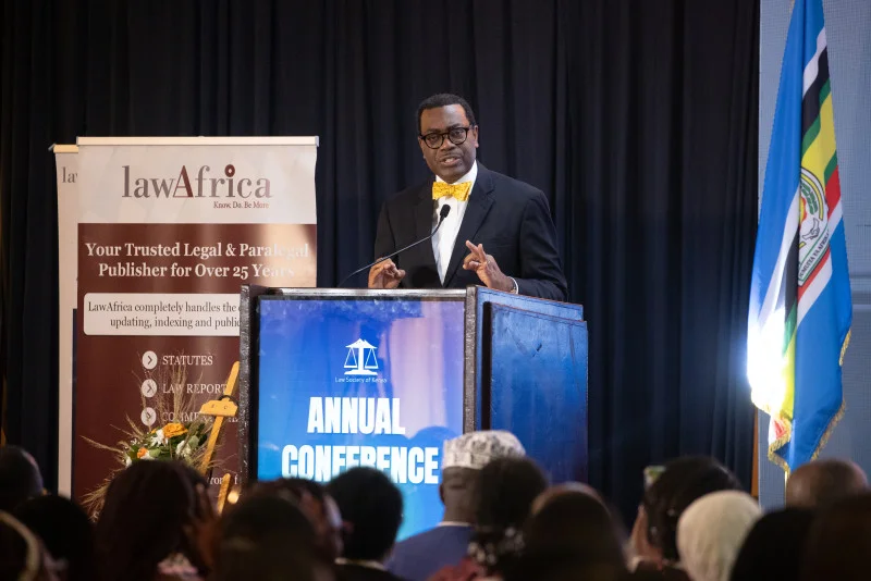 AfDB President Urges Bold Legal Reforms to Unlock Africa’s $100 Billion Potential
